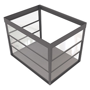 Раздвижная система Largo Lift Twin гильотинного типа