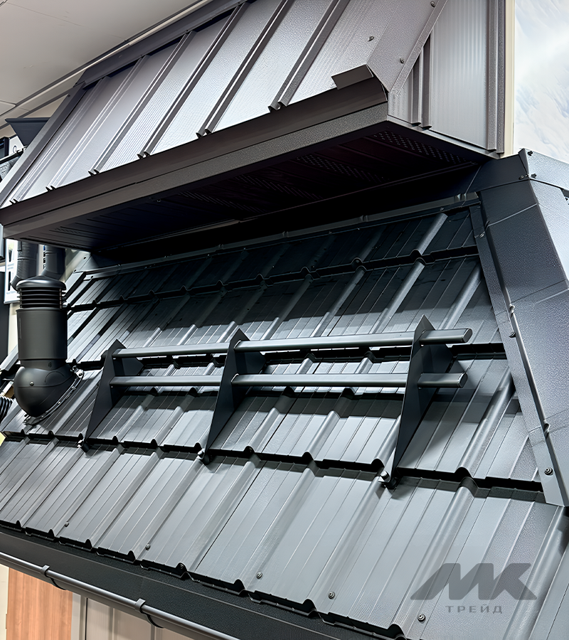 Шоу-рум кровельных материалов