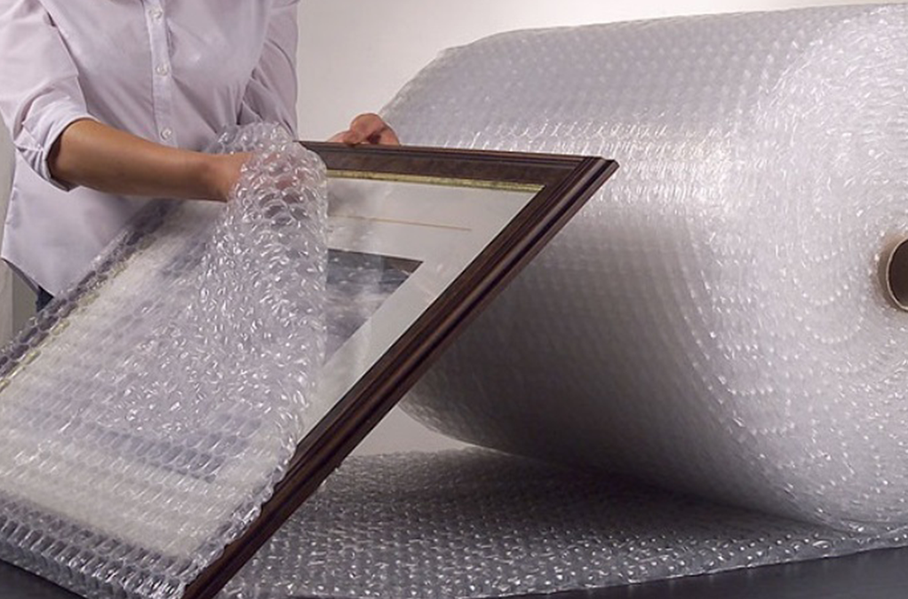 применение воздушно-пузырьковой пленки