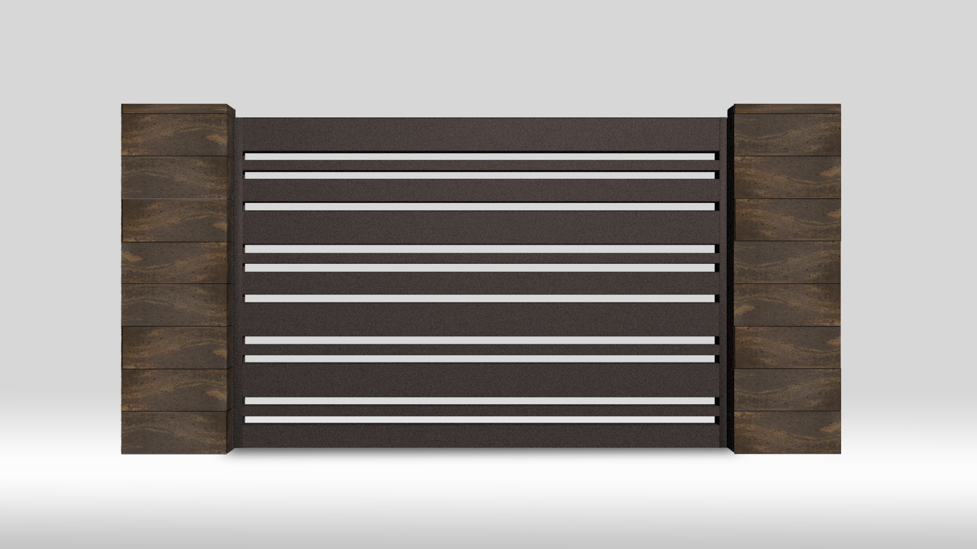 Забор ранчо классик комби