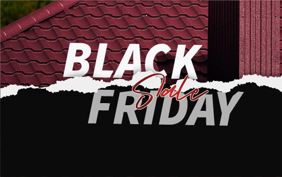 Black Friday. СУПЕРЦЕНА 24,99 р за модуль на металлочерепицу Германо в Южнокорейском металле Black Friday. СУПЕРЦЕНА 24,99 р за модуль на металлочерепицу Германо в Южнокорейском металле