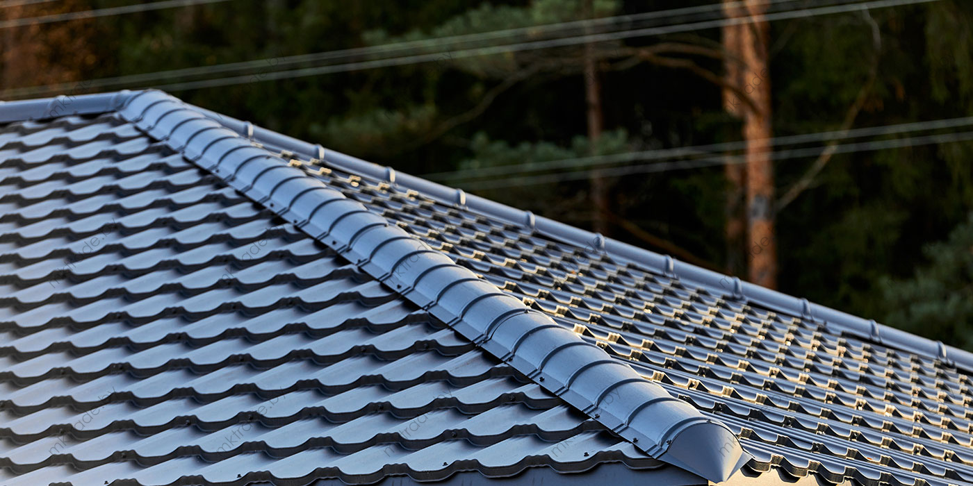 Металлочерепица Германо 7016 ExtraMatt