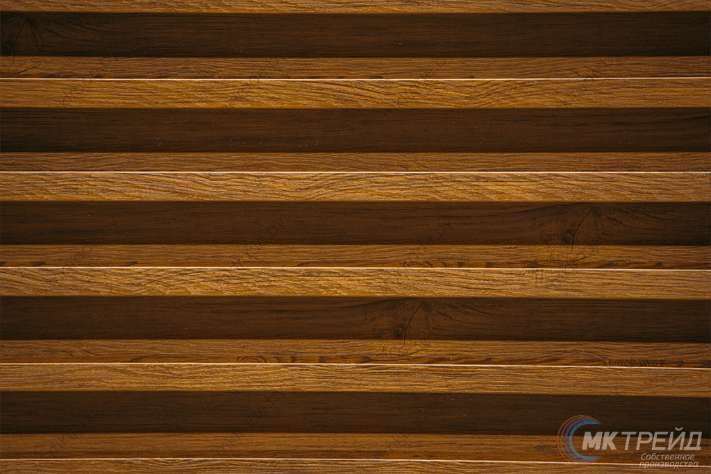 Забор-Жалюзи, Светлое дерево