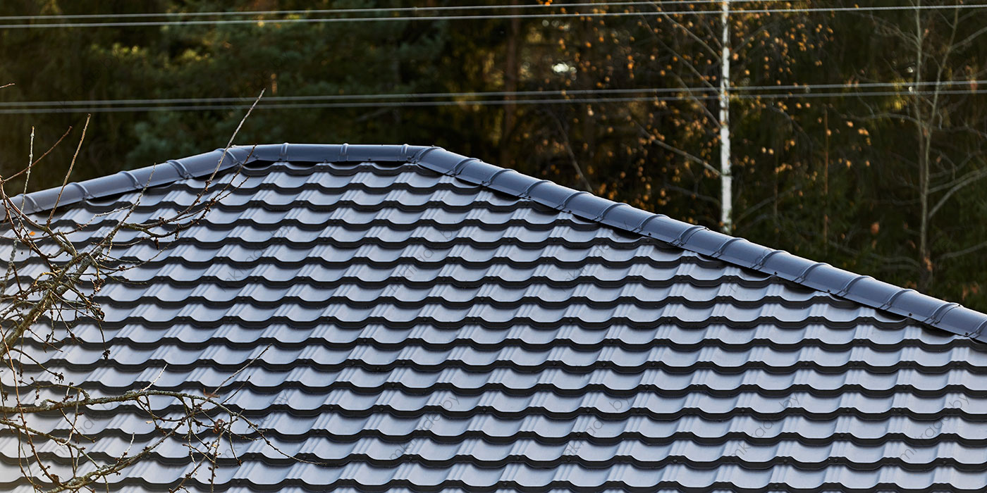 Металлочерепица Германо 7016 ExtraMatt