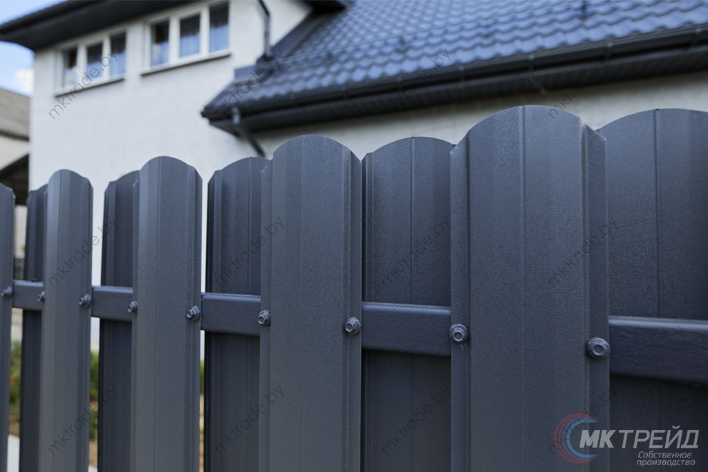 Штакетник РУБИН, 7024 МАТ