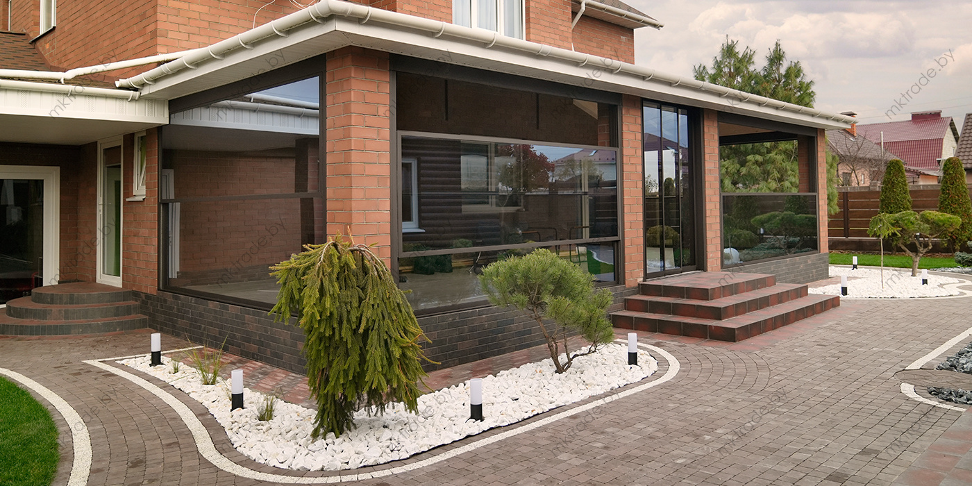 Гильотинная система остекления LARGO Lift