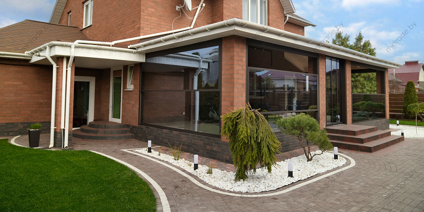 Гильотинная система остекления LARGO Lift