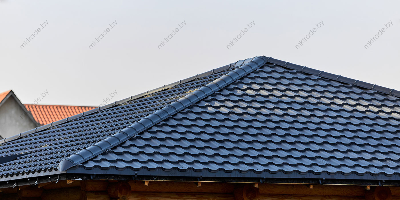 Металлочерепица Германо 7016 ExtraMatt