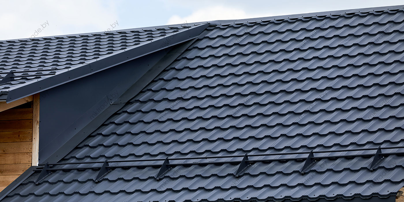 Металлочерепица Германо 7016 PuralMatt