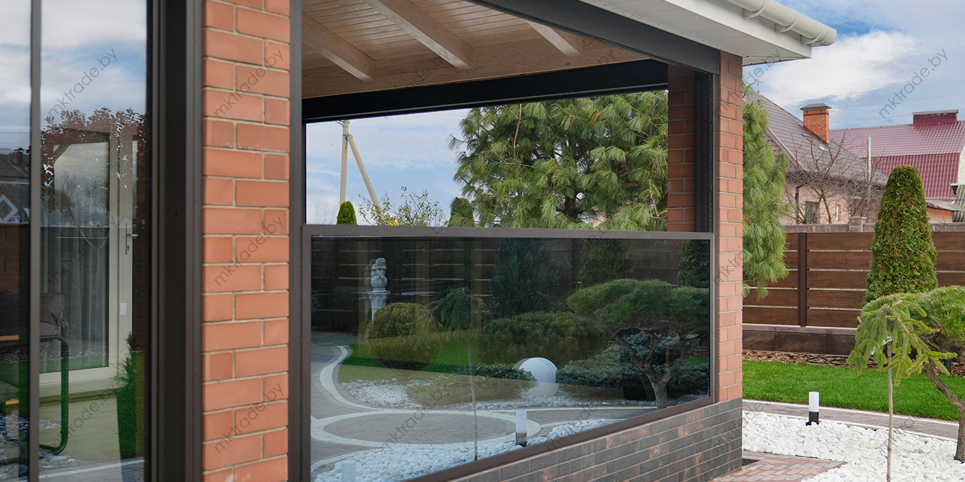 Гильотинная система остекления LARGO Lift