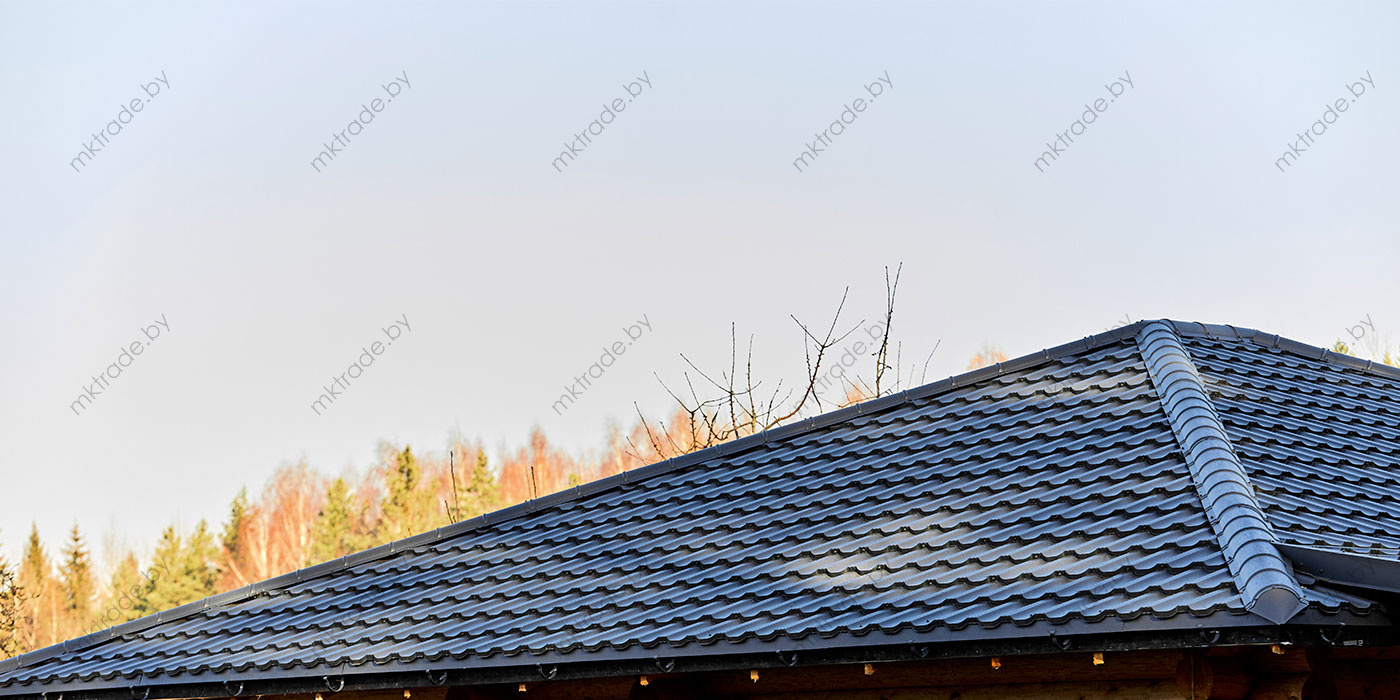 Металлочерепица Германо 7016 ExtraMatt