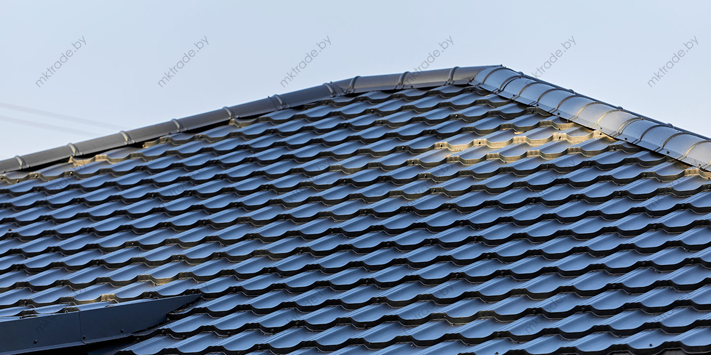 Металлочерепица Германо 7016 ExtraMatt