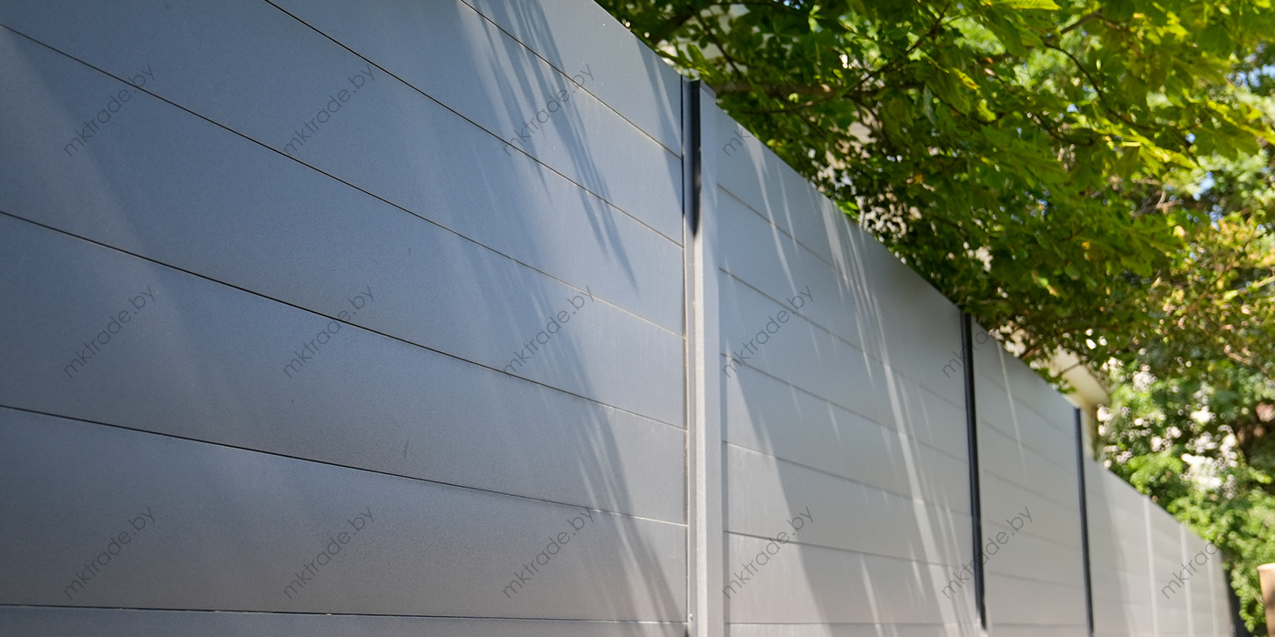 Комби Забор Ранчо XPS  310 и Ранчо Classic 180, МАТ, RAL7024