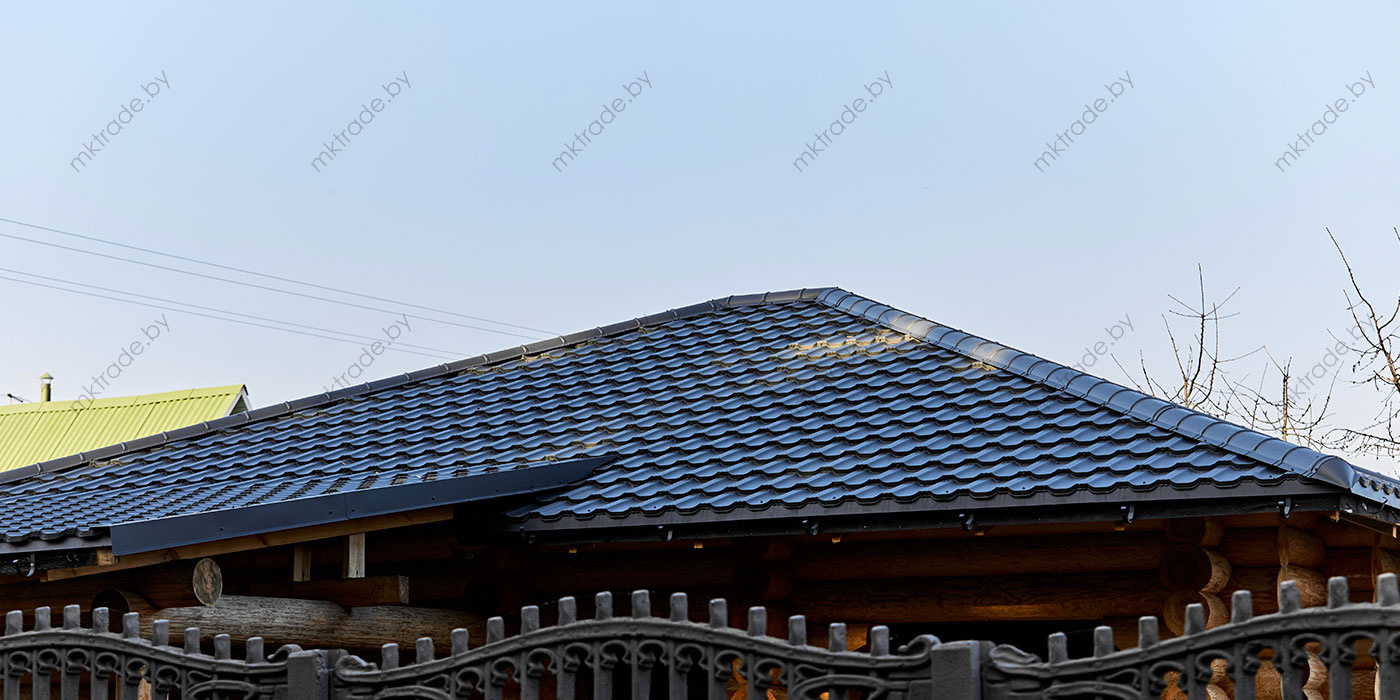 Металлочерепица Германо 7016 ExtraMatt