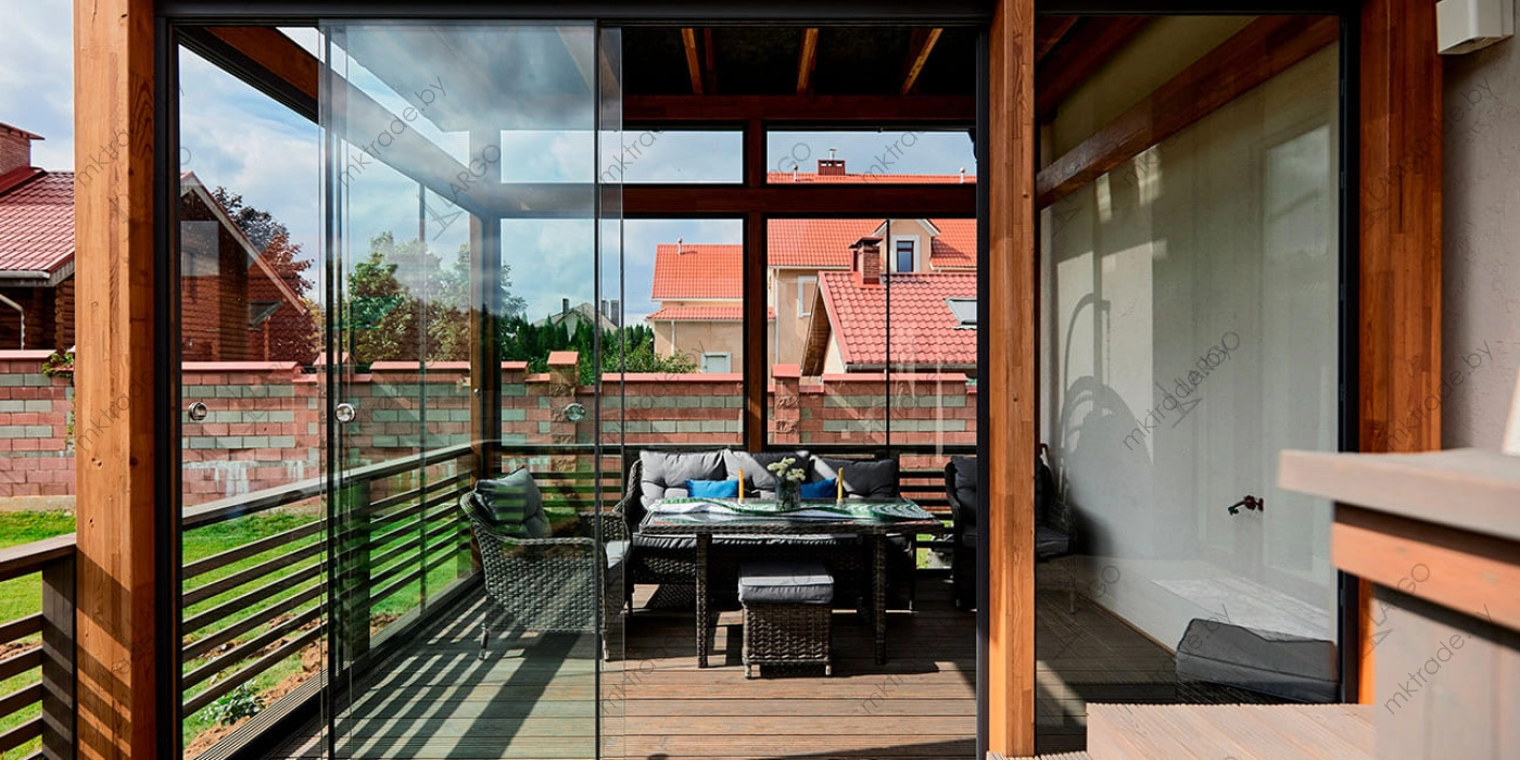 Раздвижная система остекления LARGO Slide