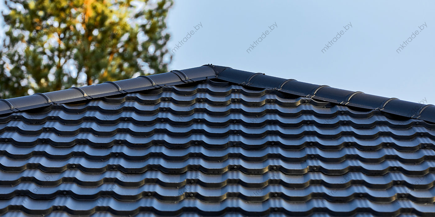 Металлочерепица Германо 7016 ExtraMatt