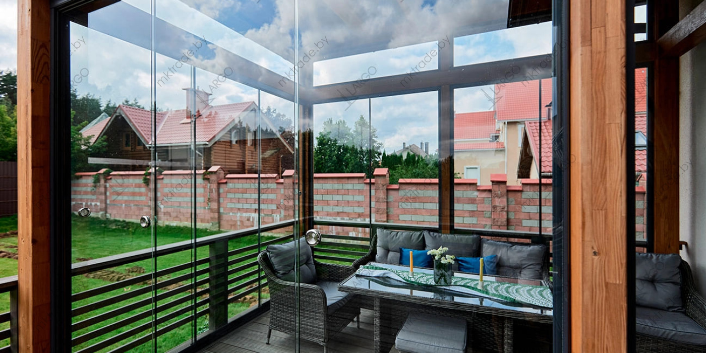 Раздвижная система остекления LARGO Slide