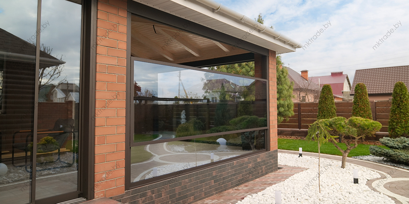 Гильотинная система остекления LARGO Lift