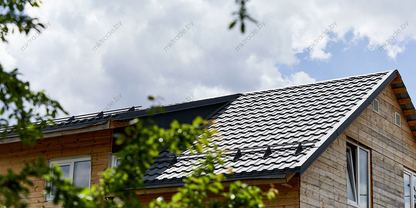 Металлочерепица Германо 7016 PuralMatt