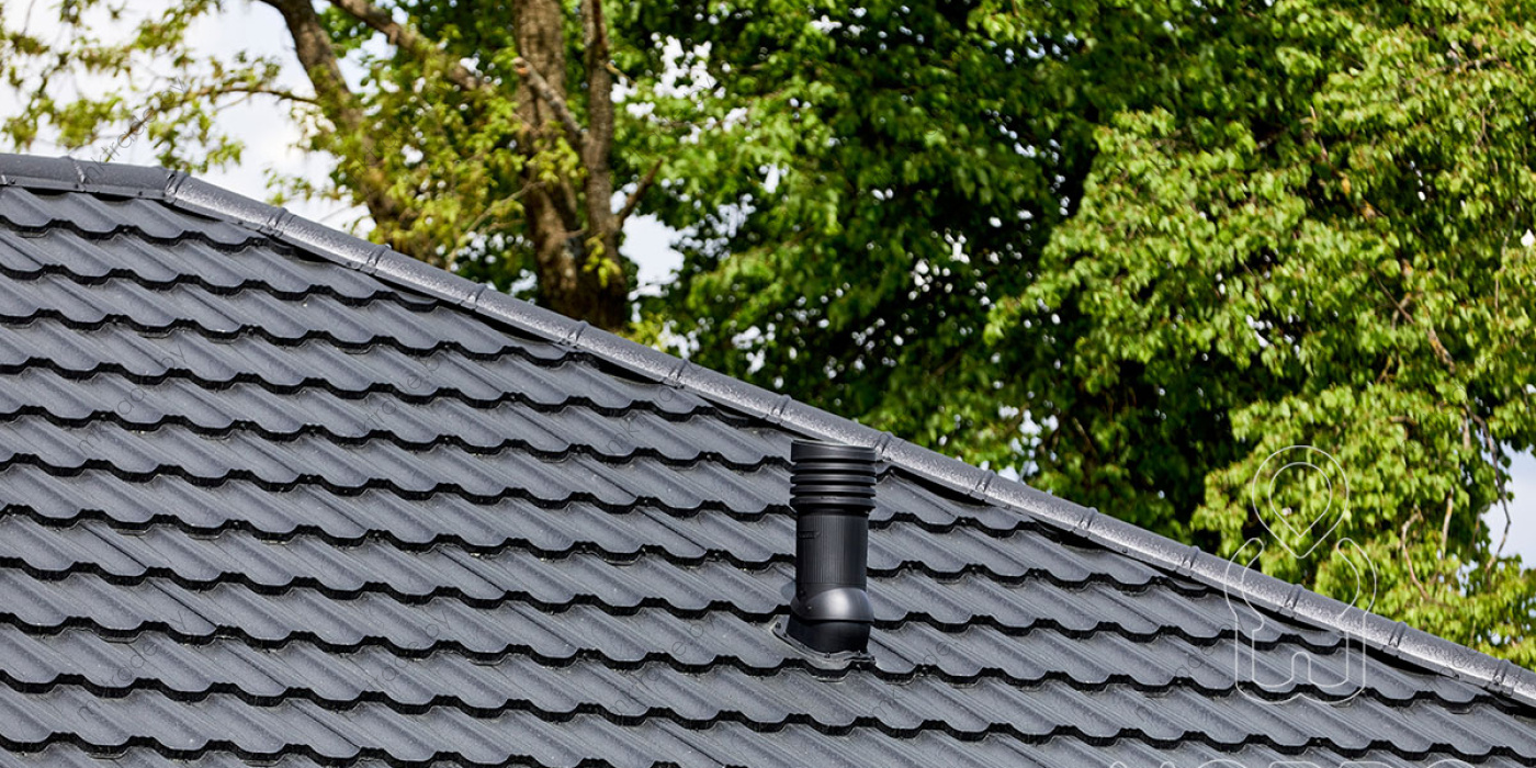 Металлочерепица Германо 9005 КВАРЦ