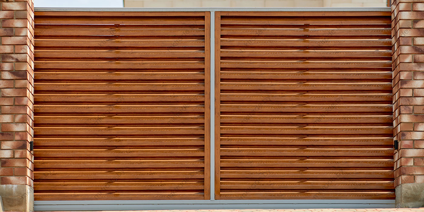 Забор-жалюзи ULTRA, Дуб золотой