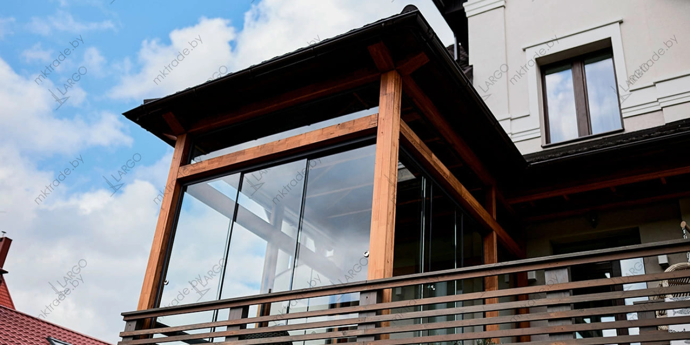 Раздвижная система остекления LARGO Slide