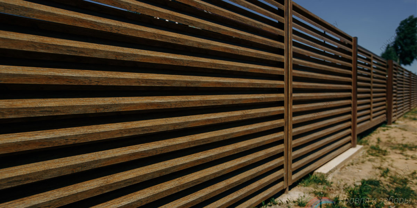 Забор-Жалюзи, Античный Дуб золотой