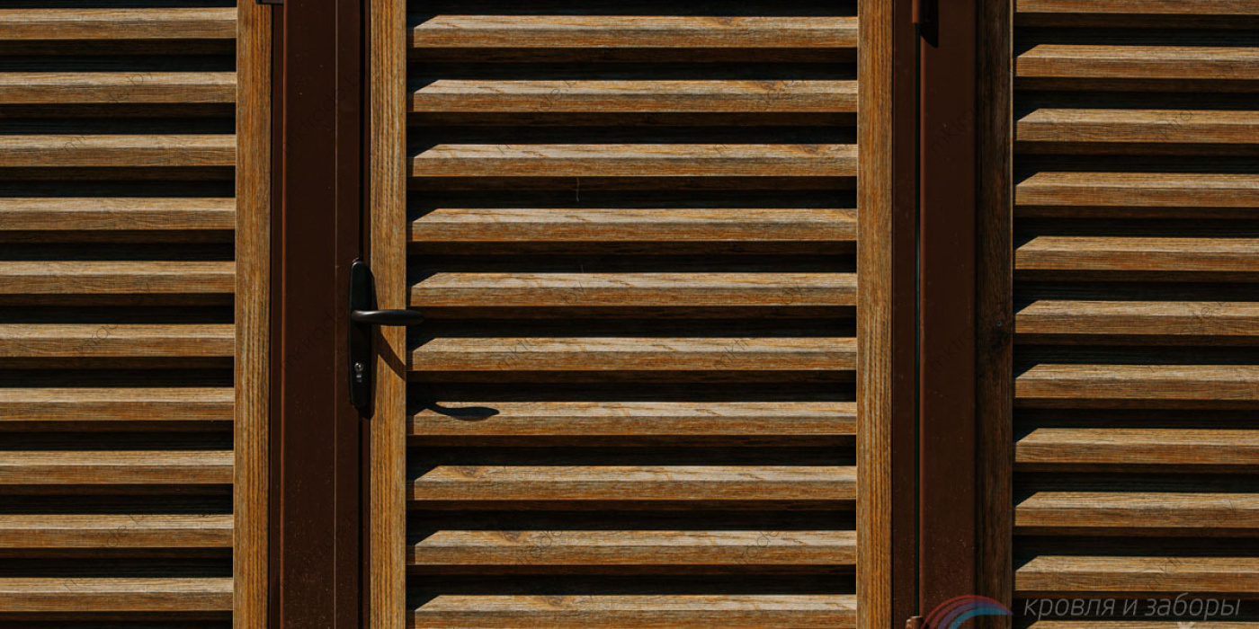 Забор-Жалюзи, Античный Дуб золотой