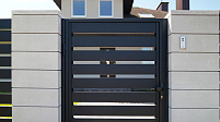Забор Ранчо Classic 120 мм, RAL 9005 МАТ