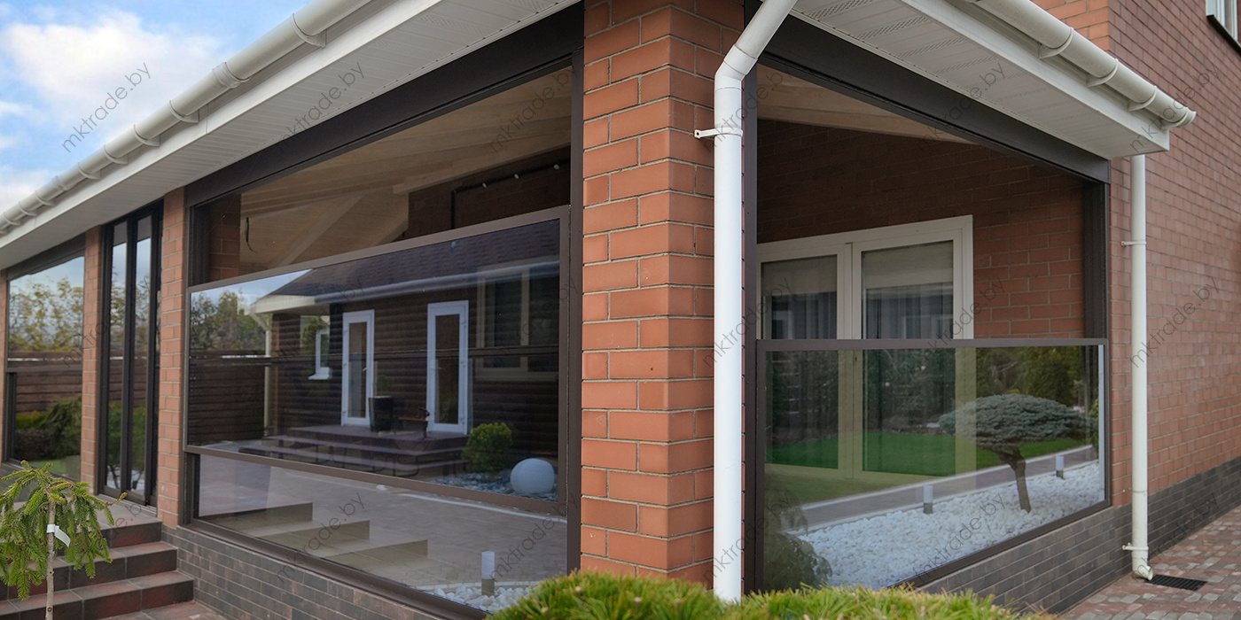 Гильотинная система остекления LARGO Lift