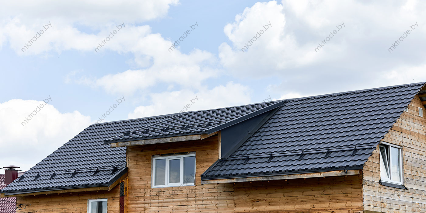 Металлочерепица Германо 7016 PuralMatt