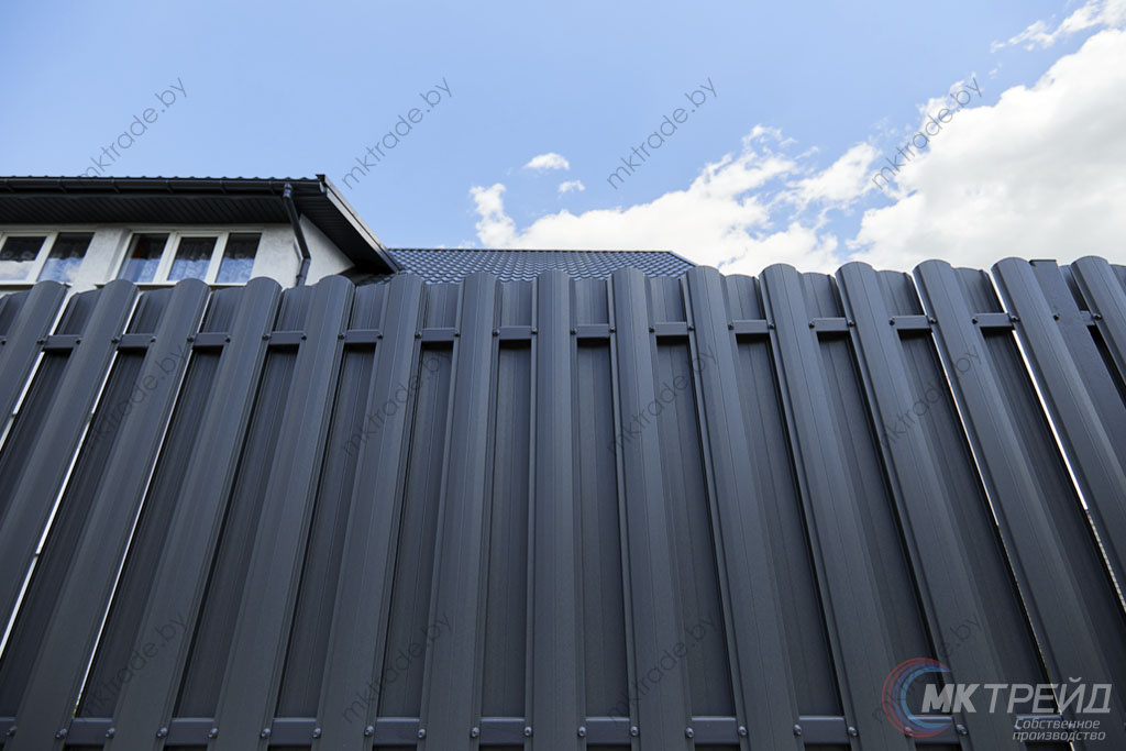 Штакетник РУБИН, 7024 МАТ