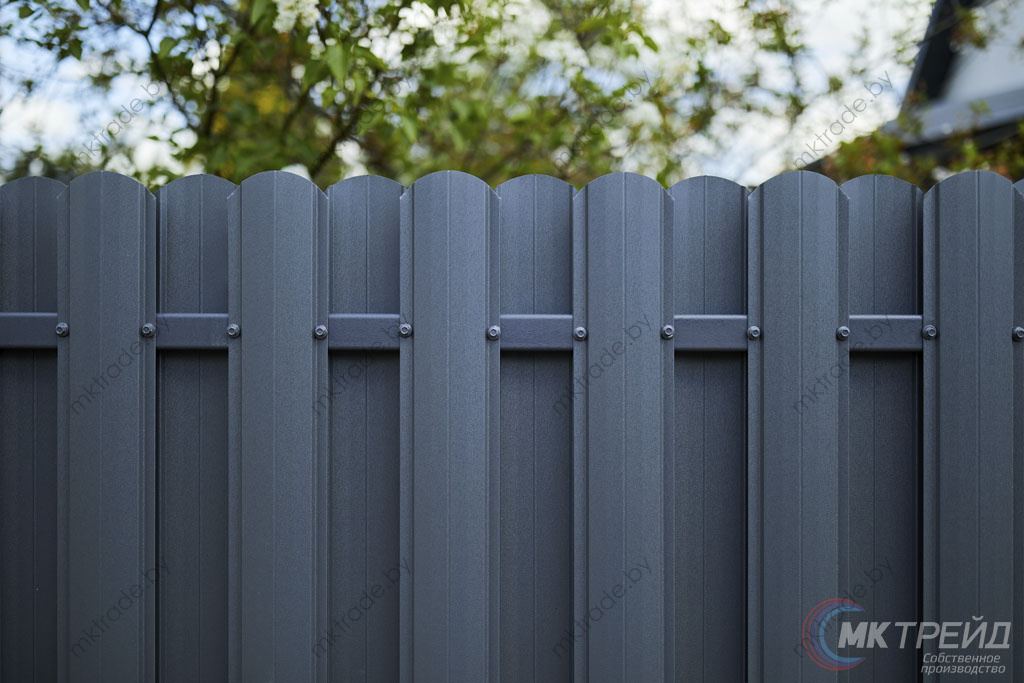 Штакетник РУБИН, 7024 МАТ