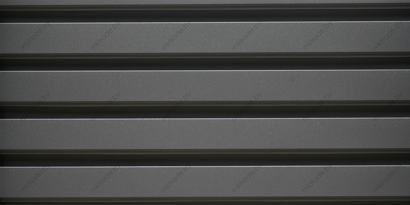 Забор Ранчо DUAL в матовом покрытии RAL 7016