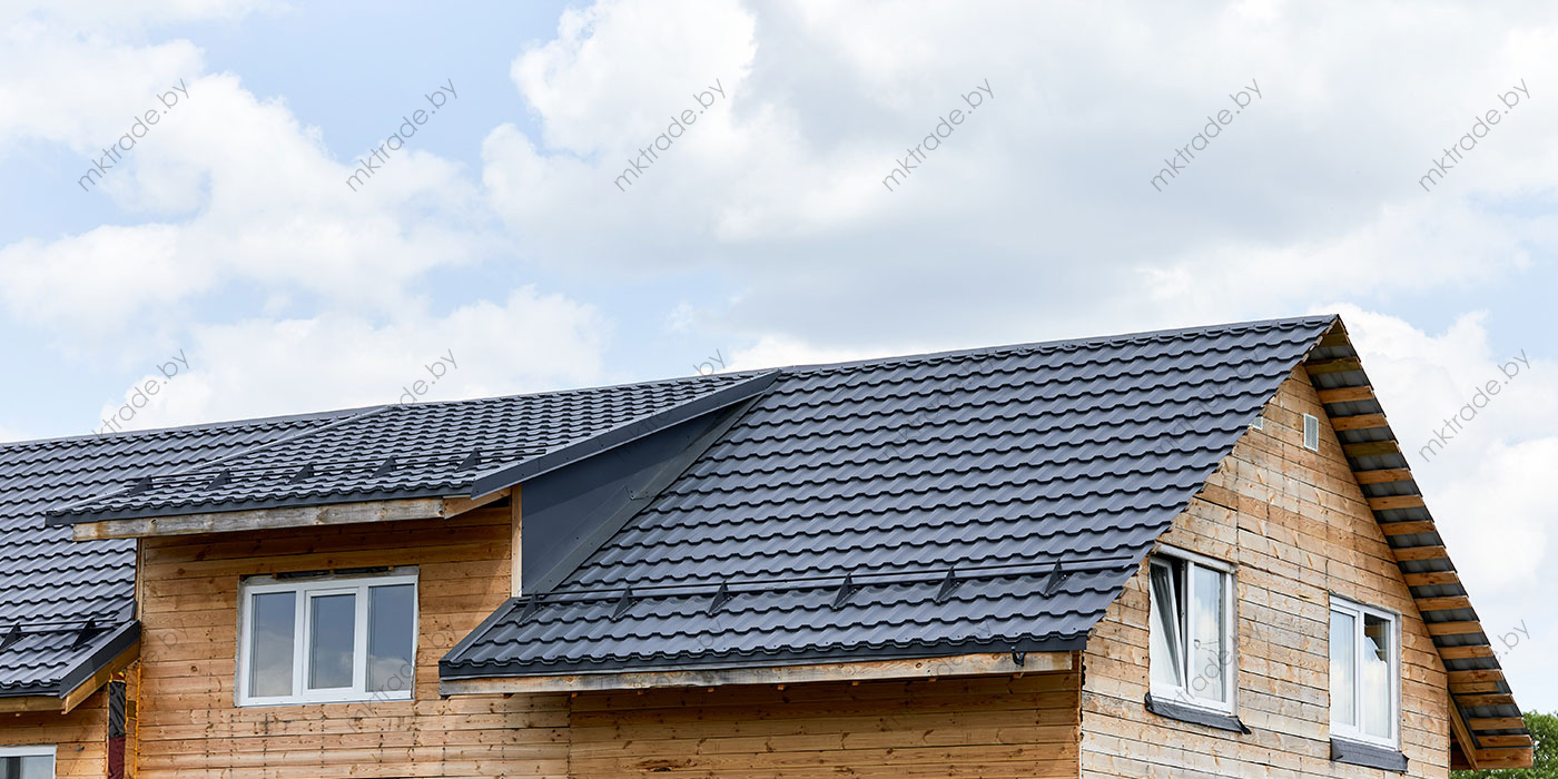 Металлочерепица Германо 7016 PuralMatt