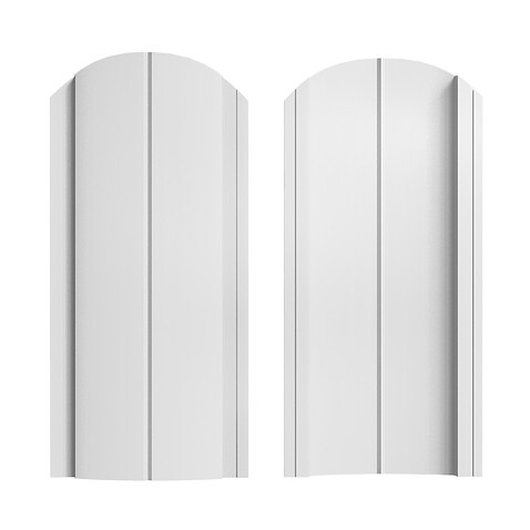 Штакетник Европланка СТАНДАРТ RAL7047, ГЛЯНЕЦ, двусторонний