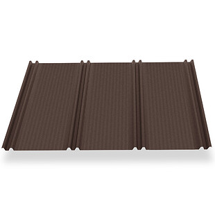 Профиль FALZIT, МАТ, RAL8017, 0,45 мм