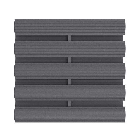 Штакетник Рубин ПРЕМИУМ RAL7024, МАТ, двусторонний