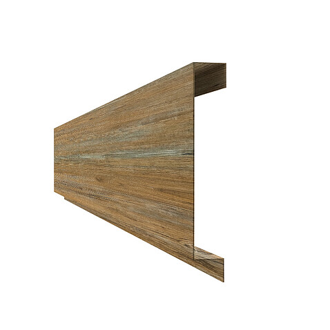 Забор Ранчо Dual, Античный дуб золотой