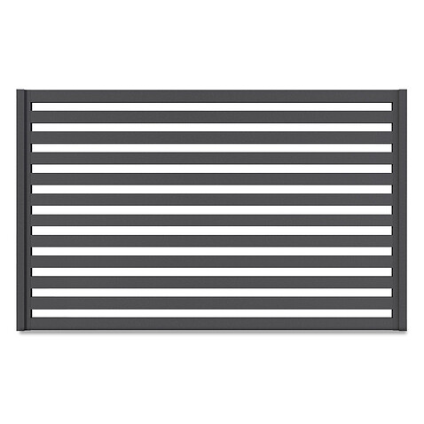 Забор Ранчо Classic 80, МАТ, RAL 7016