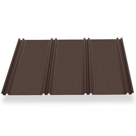 Профиль FALZIT, МАТ, RAL8017, 0,45 мм