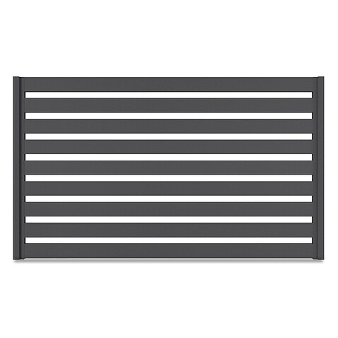 Забор Ранчо Classic 120, МАТ, RAL 7016