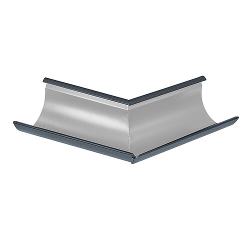 Угол желоба наружный 135°, D120/90, RAL 7016, ExtraMatt