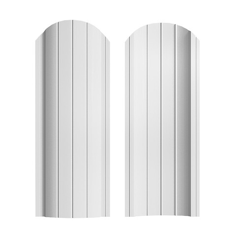 Штакетник Рубин СТАНДАРТ RAL 7047, ГЛЯНЕЦ, двусторонний