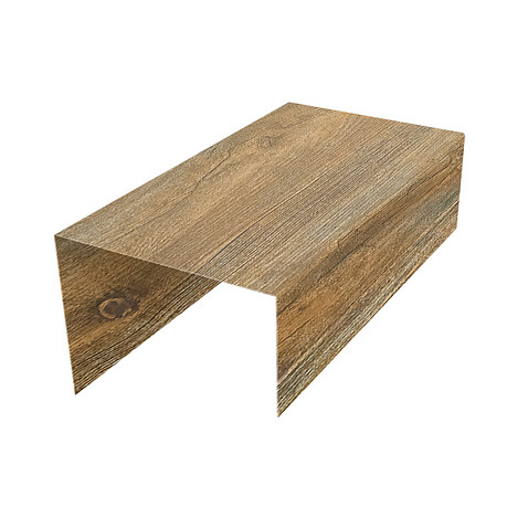 Декоративная накладка на столб 60*60, PRINTECH, Античный дуб золотой, 2м.п.