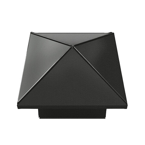 Колпак кровельный М-1 (Стандартный), МАТ, RAL 9005