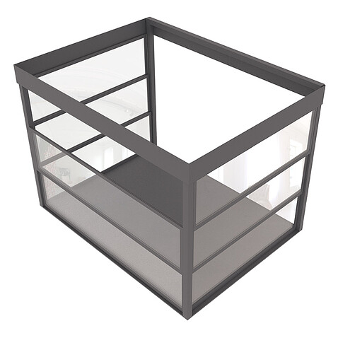 Раздвижная система Largo Lift Twin гильотинного типа