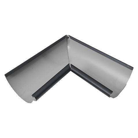 Угол желоба внутренний 90°, D120/90, RAL 7016, ExtraMatt