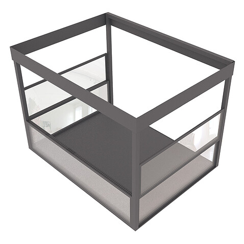 Раздвижная система Largo Lift Twin гильотинного типа