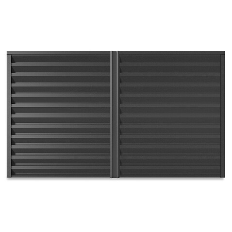 Забор-жалюзи ULTRA (секция в сборе), МАТ, RAL 7021